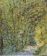 Vincent Van Gogh Forest-way painting